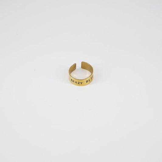 Loti ANELLO FASCIA CRAZY BITCH