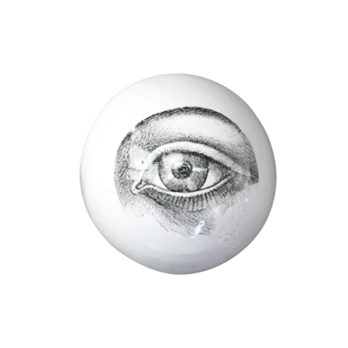 LEFT large convex eye