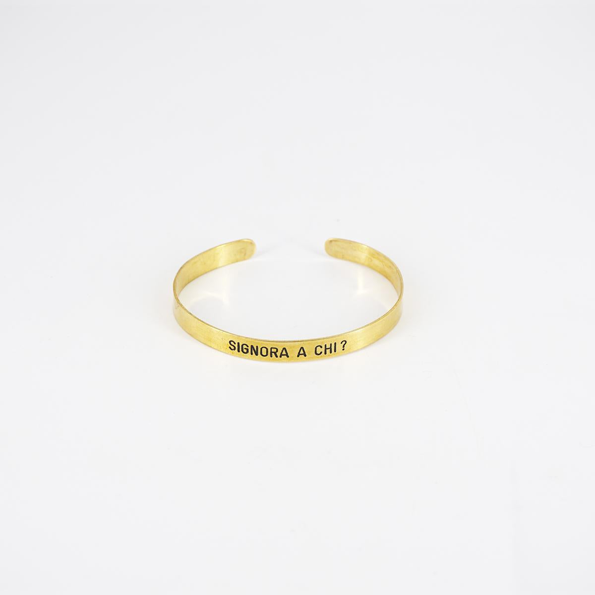 BERC SOPHIE BRACCIALE SOTTILESIGNORA A CHI?