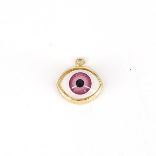 Charm OCCHIO ROSA ORO