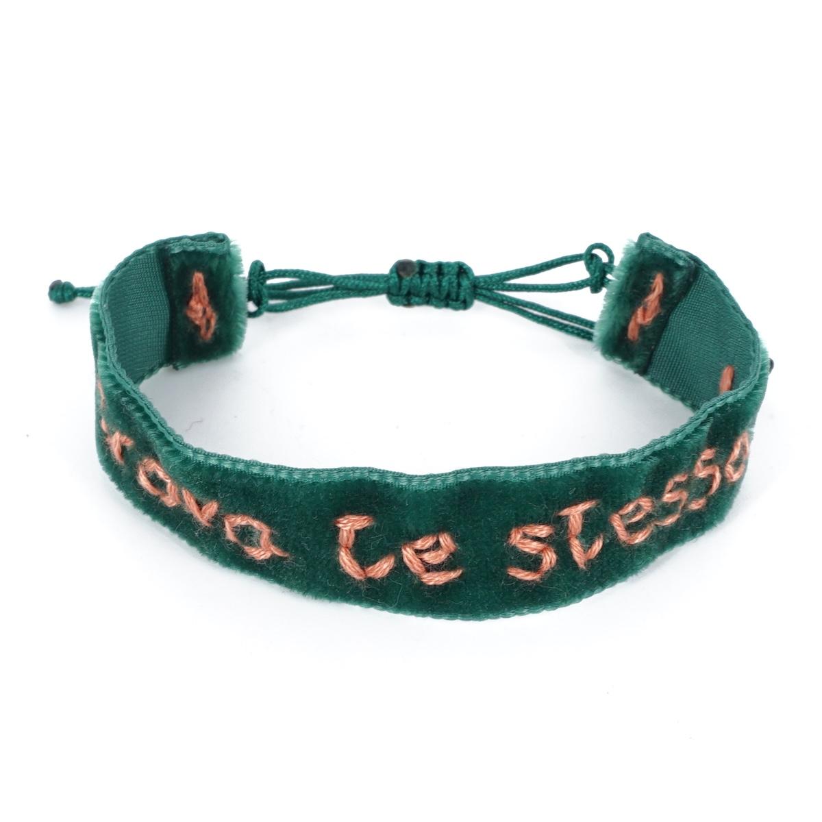 Bracciale in velluto TROVA TE STESSA BRACCIALE VELLUTO TROVA TE STESSA NOMADEA 
