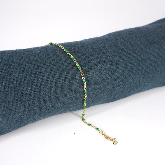 SOPHIE GIOIELLI BRACCIALE SMALTINIVERDE