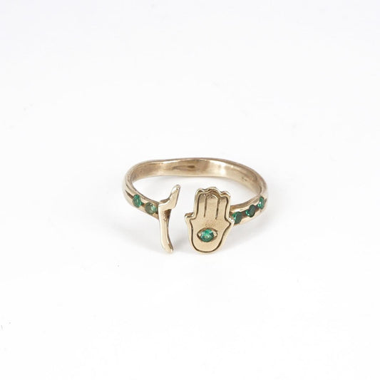Green Fatima Ring