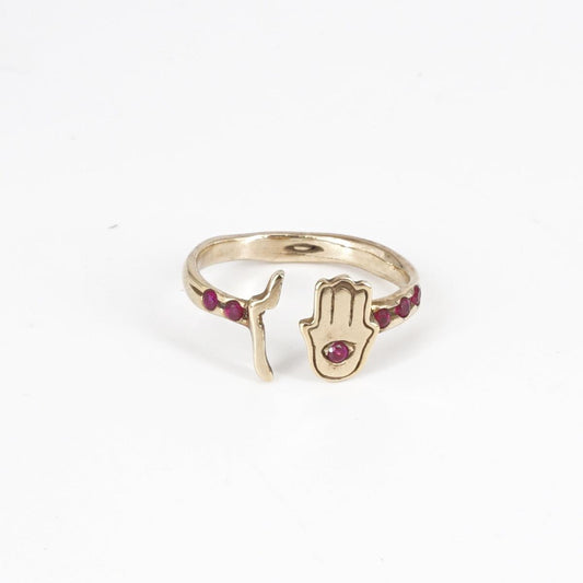 Red Fatima Ring