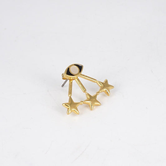 single earring eye + STARS detail