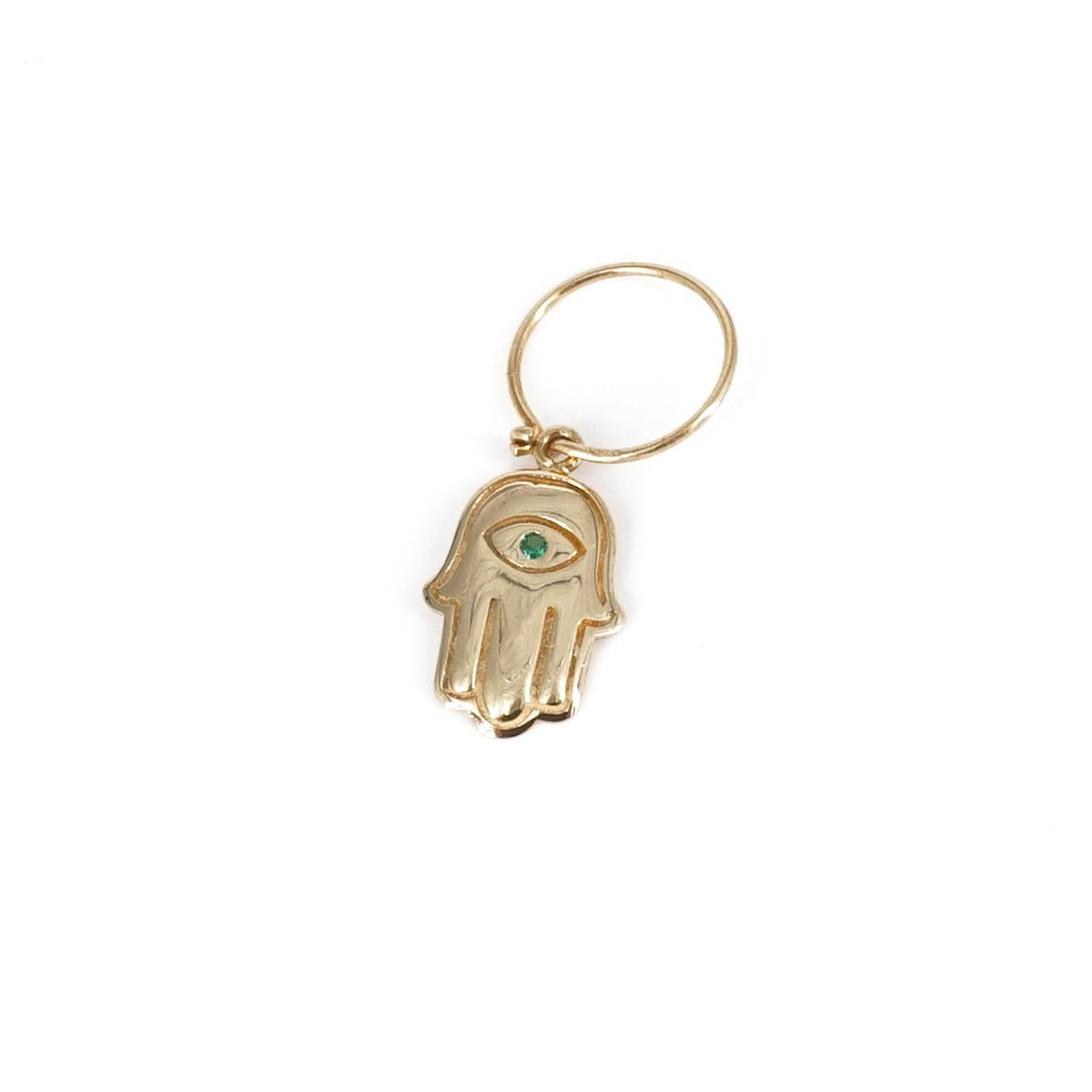 Mono hoop fatima green