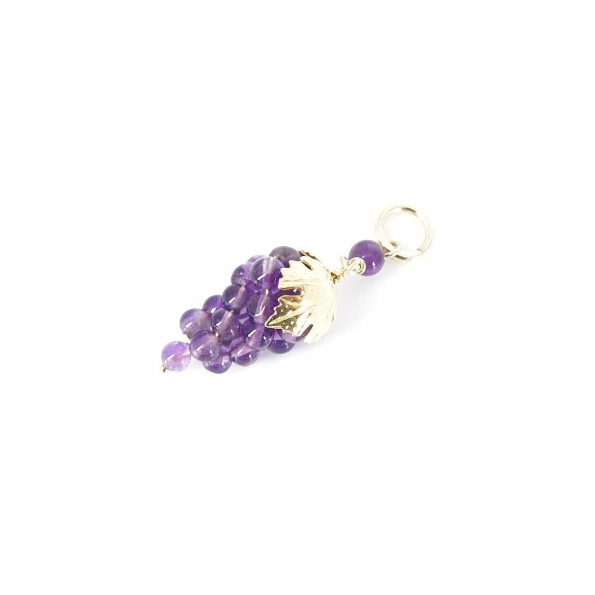 Charm GRAPPOLO D'UVA VIOLA CHARM GRAPPOLO CV VIOLA CORALLO 