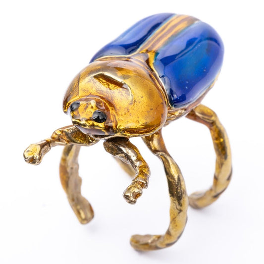 Anello SCARABEO BLUETTE femmina large ANELLO SCARABEO BLUETTE F LARGE OFFICINE904 