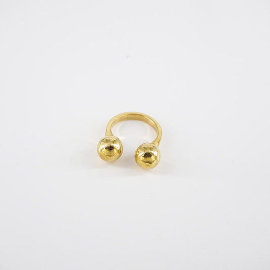 Anello due palline
