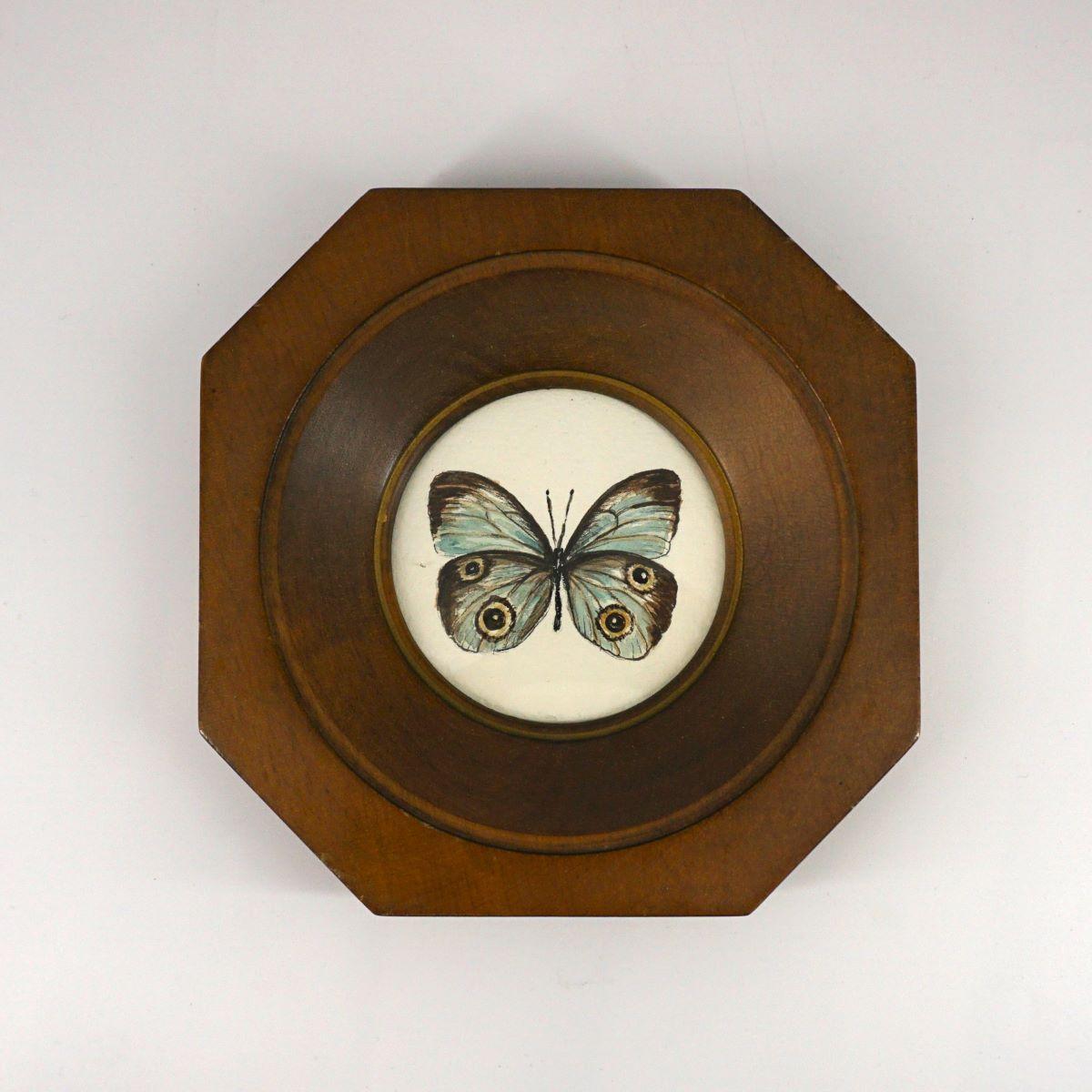 Quadretto TAENARIS FARFALLA OTTAGONALE