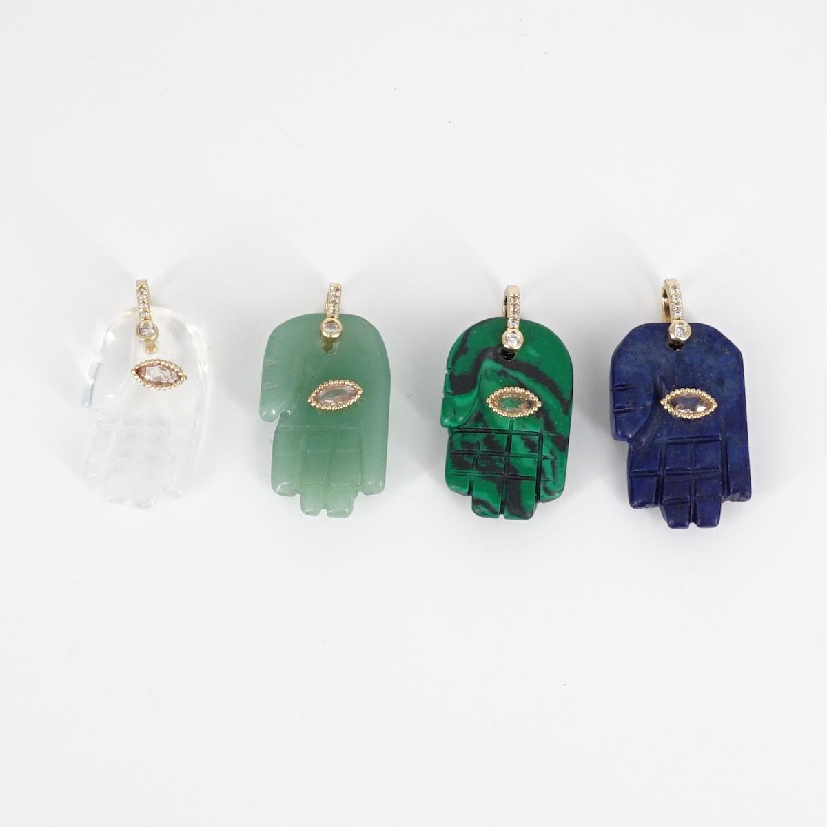 SOPHIE GIOIELLI CHARM MANO DI FATIMATRASPARENTE