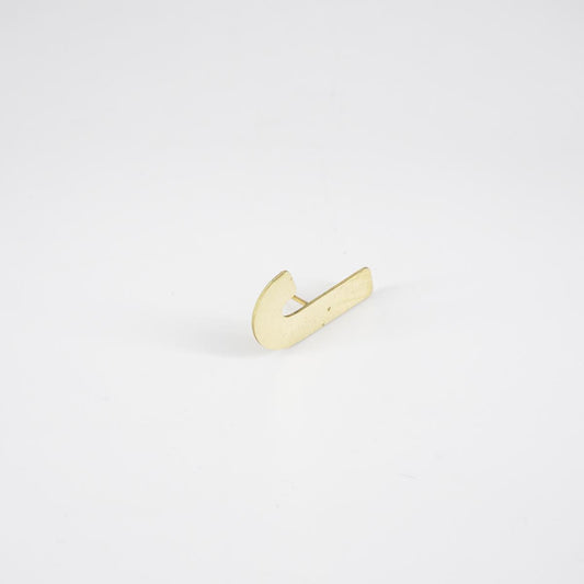 Shiny J nail