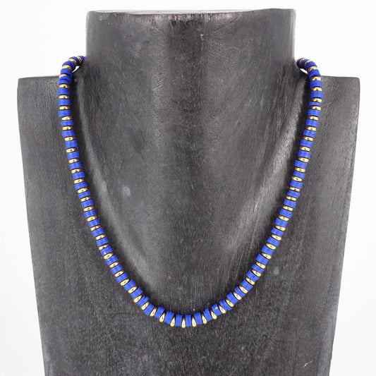 COLLANA TONDINI BLU