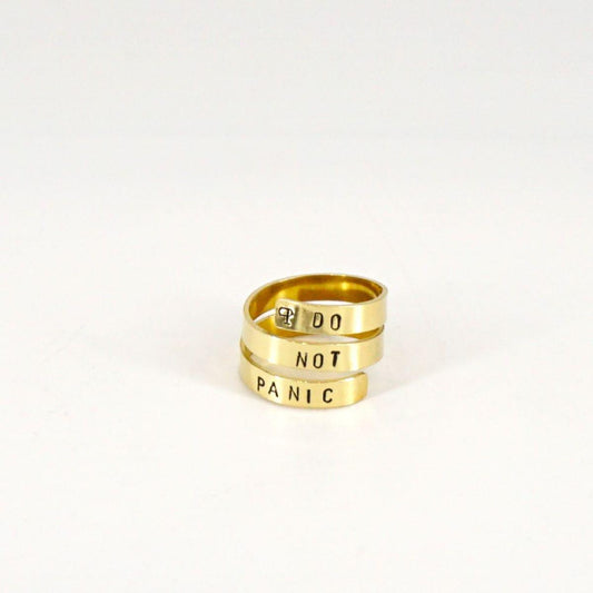 Loti ANELLO GIRO DO NOT PANIC