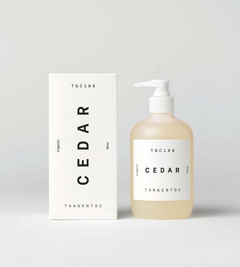 Cedar soap