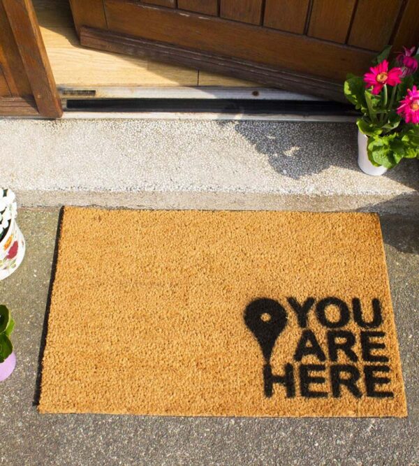 You are Here Doormat