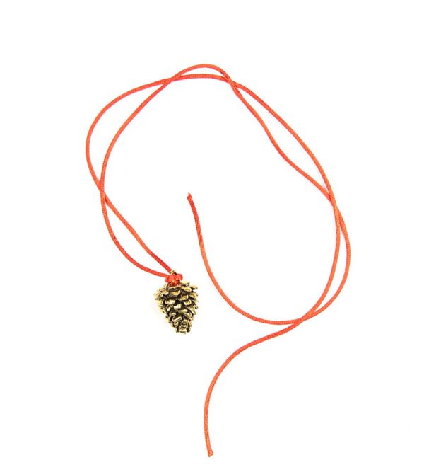Pine cone necklace