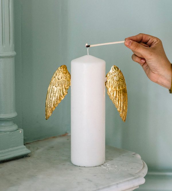 Wings candle jewelry