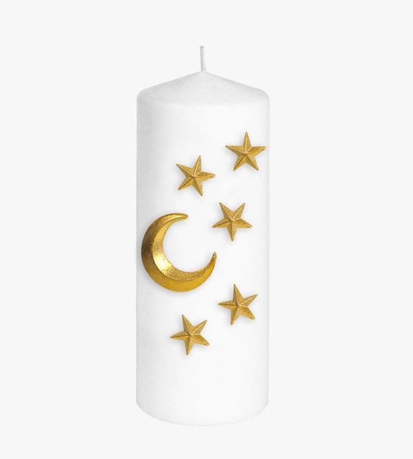 Moon & Stars candle jewelry
